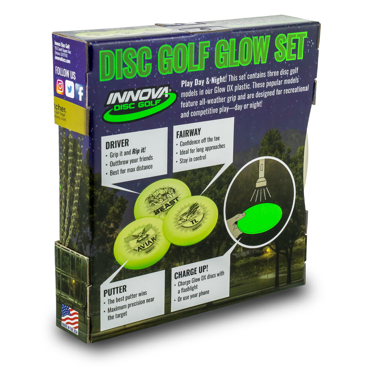Innova Glow Set (3 discs)
