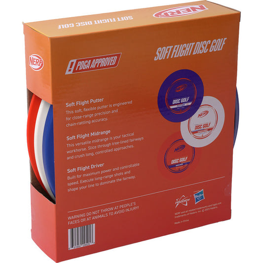 Nerf Soft Flight Three-Disc Set