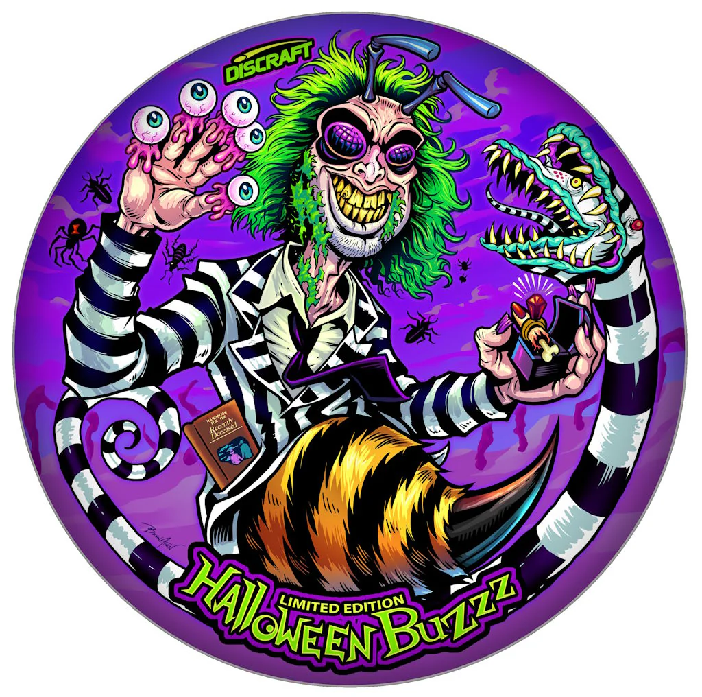 Buzzz (Super Color) "Buzzzjuice" Halloween Edition 2024 Wildman Disc Golf