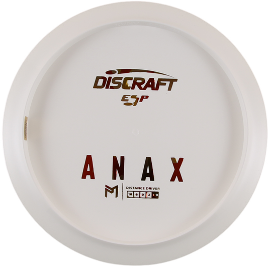 ANAX (ESP) White/Dyeable - Paul McBeth Line bottom stamp