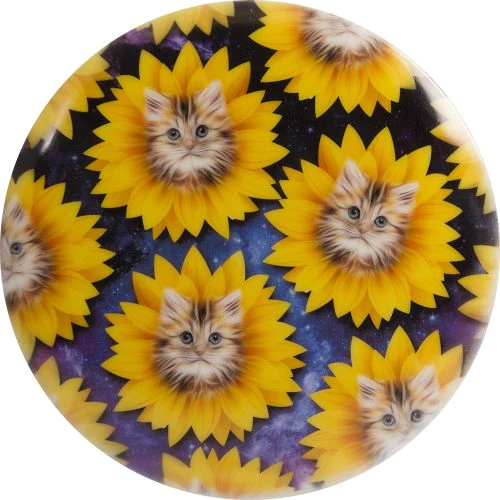 Diamond (Gold DyeMax) Space Kitty Sunflowers